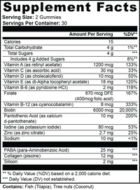 Biolush® Hair Growth Gummies